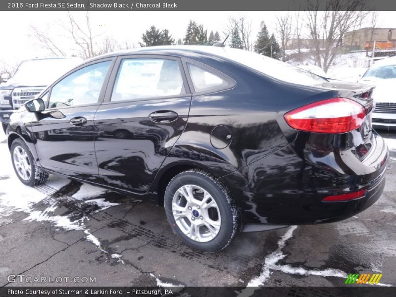 Shadow Black / Charcoal Black 2016 Ford Fiesta SE Sedan