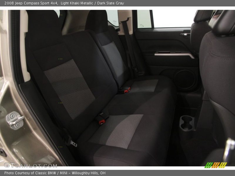 Light Khaki Metallic / Dark Slate Gray 2008 Jeep Compass Sport 4x4