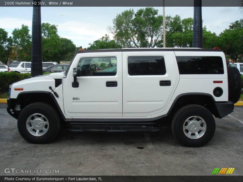 White / Wheat 2006 Hummer H2 SUV