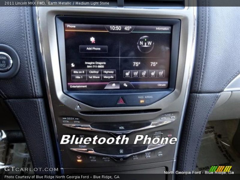 Earth Metallic / Medium Light Stone 2011 Lincoln MKX FWD