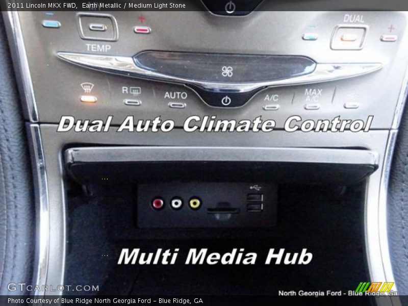 Earth Metallic / Medium Light Stone 2011 Lincoln MKX FWD