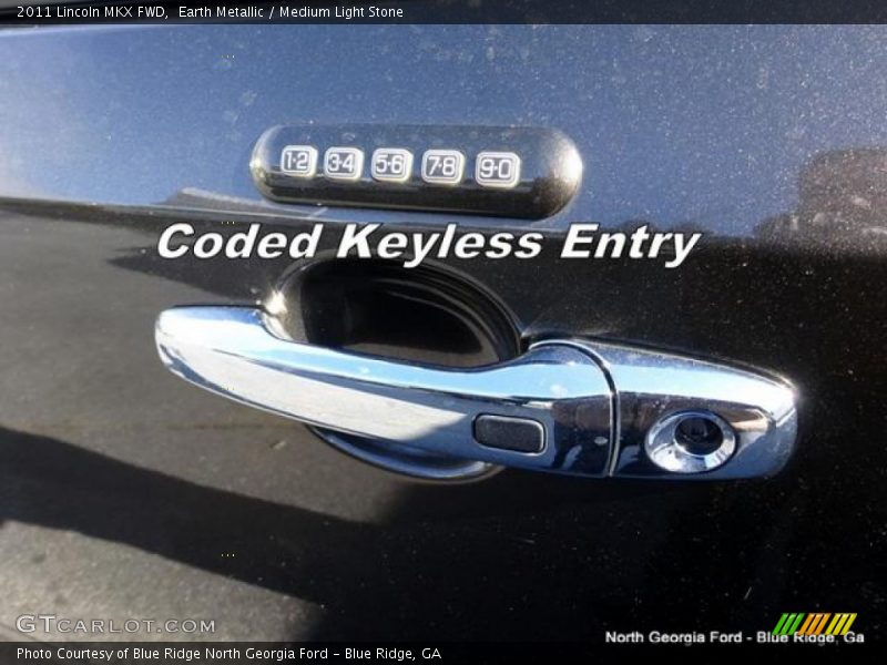 Earth Metallic / Medium Light Stone 2011 Lincoln MKX FWD