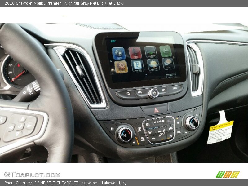 Controls of 2016 Malibu Premier