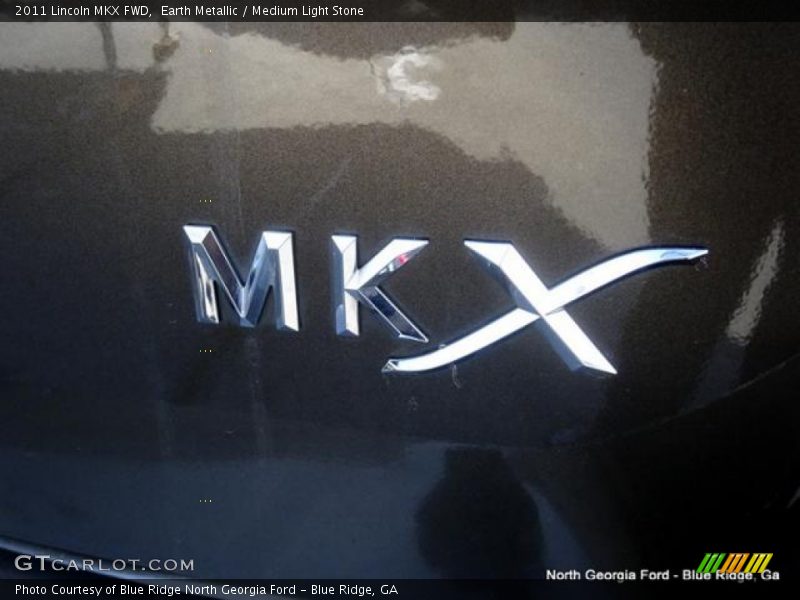 Earth Metallic / Medium Light Stone 2011 Lincoln MKX FWD