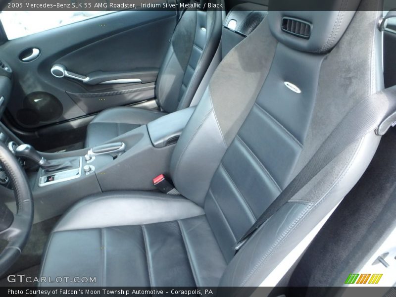 Front Seat of 2005 SLK 55 AMG Roadster