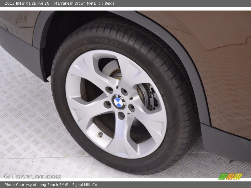 Marrakesh Brown Metallic / Beige 2013 BMW X1 sDrive 28i