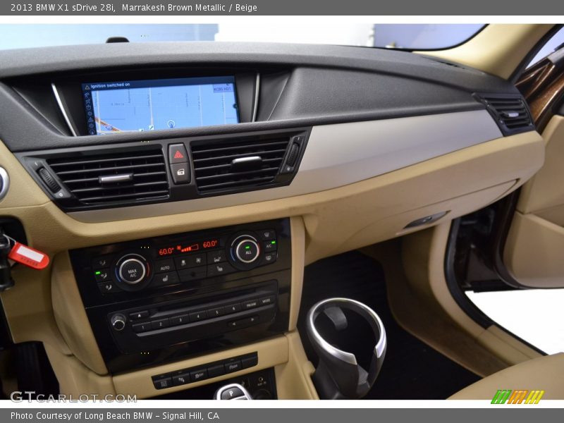 Marrakesh Brown Metallic / Beige 2013 BMW X1 sDrive 28i