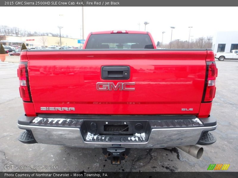 Fire Red / Jet Black 2015 GMC Sierra 2500HD SLE Crew Cab 4x4