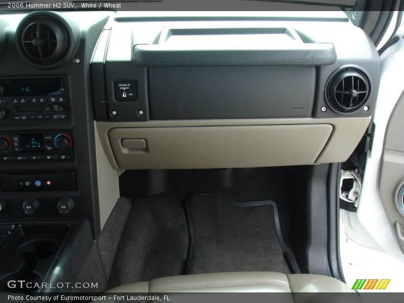 White / Wheat 2006 Hummer H2 SUV
