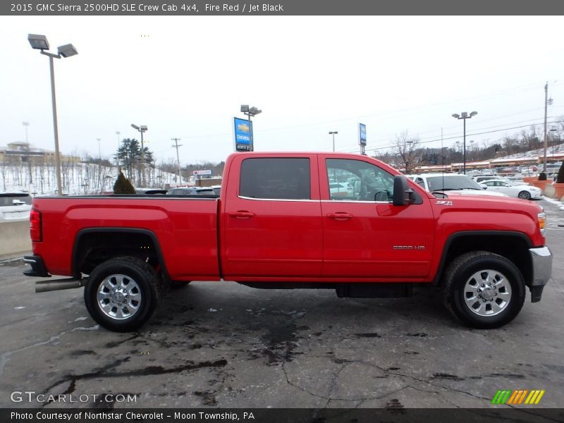 Fire Red / Jet Black 2015 GMC Sierra 2500HD SLE Crew Cab 4x4