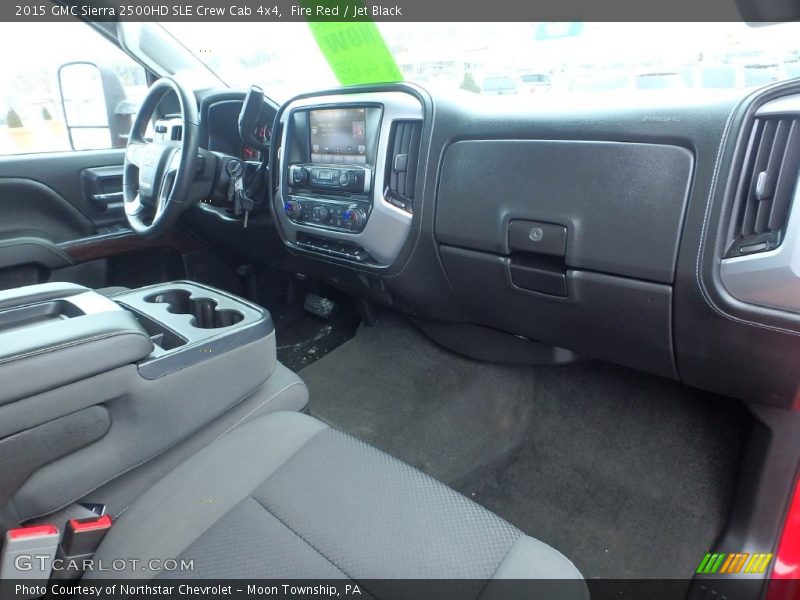 Fire Red / Jet Black 2015 GMC Sierra 2500HD SLE Crew Cab 4x4