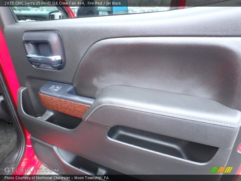 Fire Red / Jet Black 2015 GMC Sierra 2500HD SLE Crew Cab 4x4