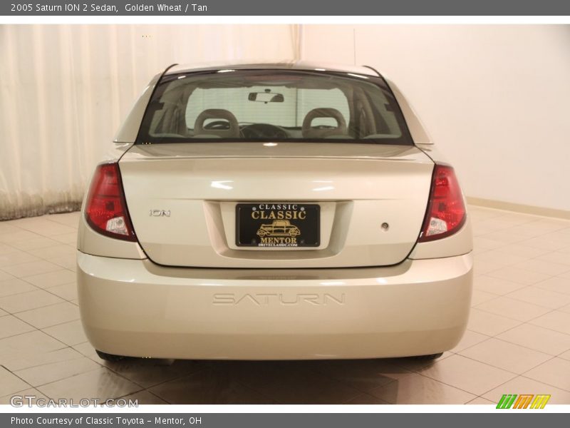 Golden Wheat / Tan 2005 Saturn ION 2 Sedan