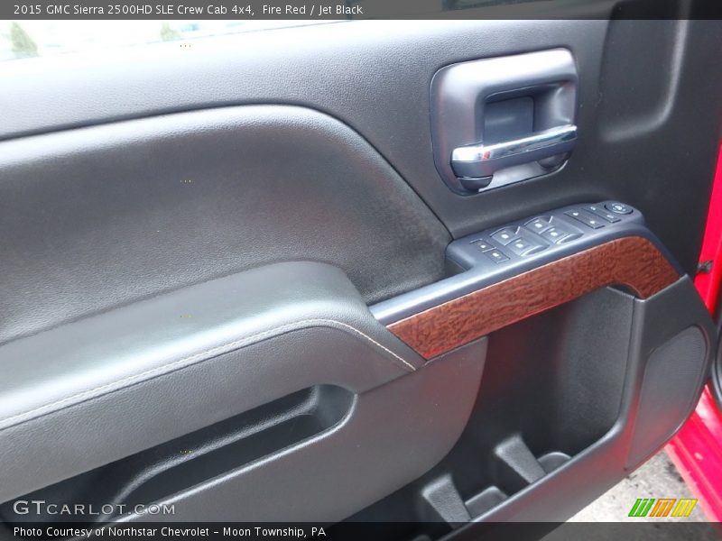 Fire Red / Jet Black 2015 GMC Sierra 2500HD SLE Crew Cab 4x4