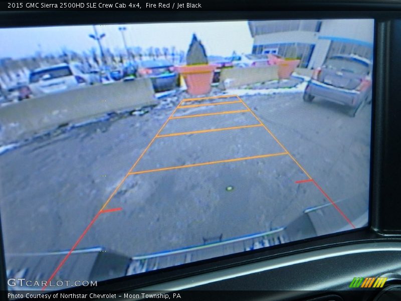 Fire Red / Jet Black 2015 GMC Sierra 2500HD SLE Crew Cab 4x4