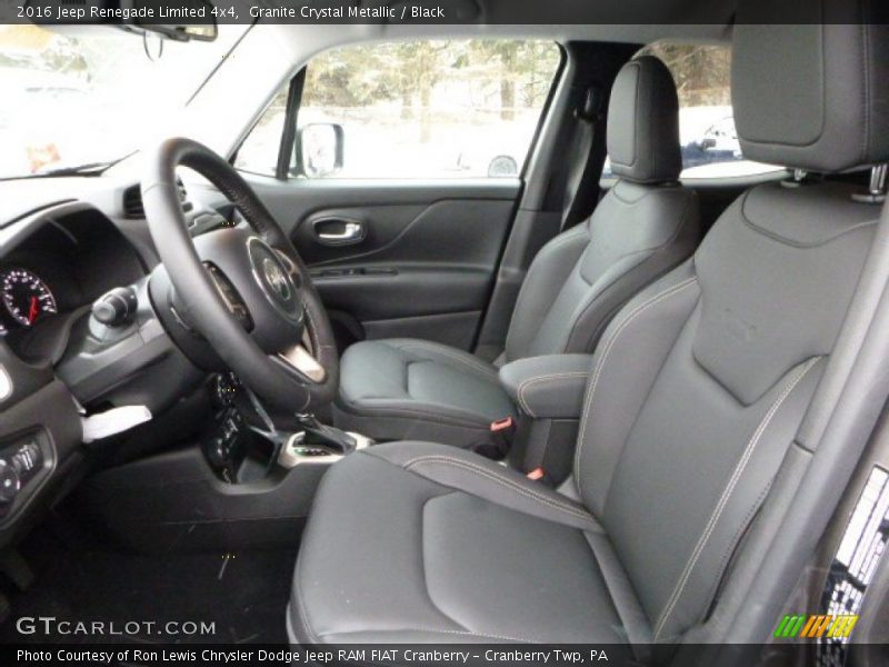  2016 Renegade Limited 4x4 Black Interior