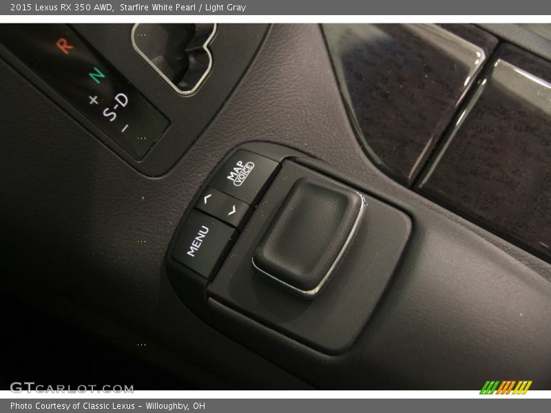 Starfire White Pearl / Light Gray 2015 Lexus RX 350 AWD