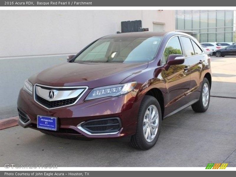Basque Red Pearl II / Parchment 2016 Acura RDX