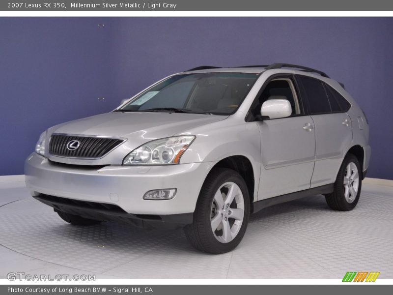 Millennium Silver Metallic / Light Gray 2007 Lexus RX 350