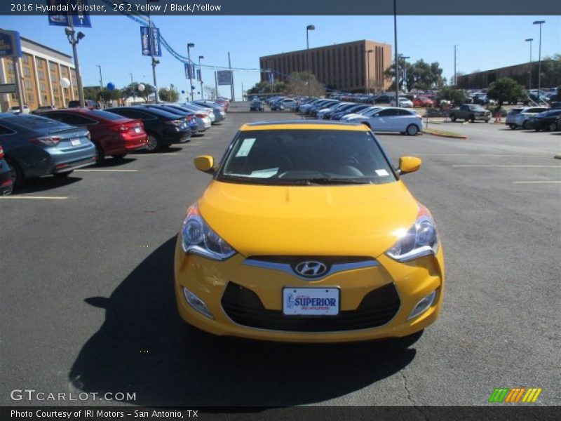 26.2 Yellow / Black/Yellow 2016 Hyundai Veloster