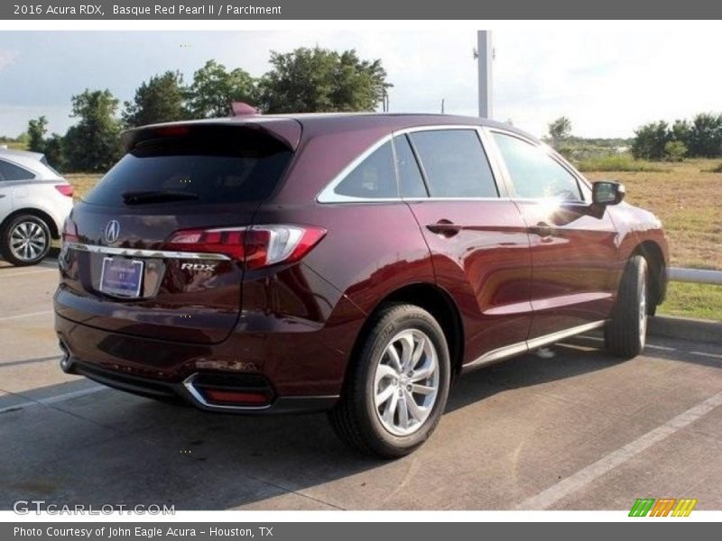 Basque Red Pearl II / Parchment 2016 Acura RDX