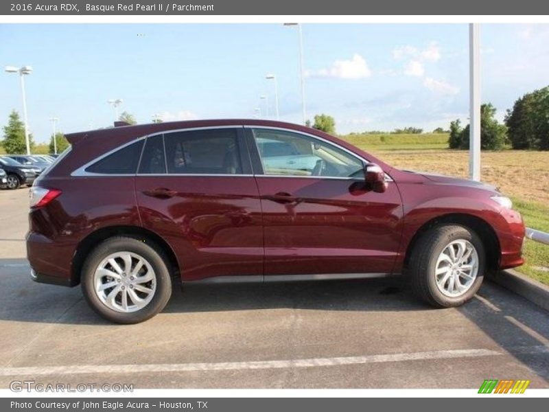 Basque Red Pearl II / Parchment 2016 Acura RDX