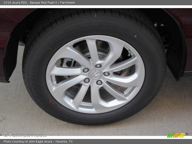 Basque Red Pearl II / Parchment 2016 Acura RDX