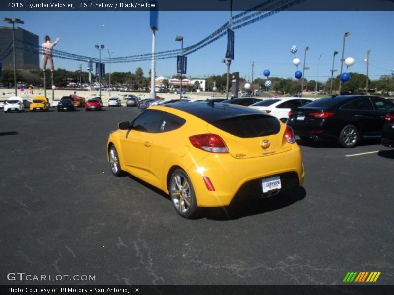 26.2 Yellow / Black/Yellow 2016 Hyundai Veloster