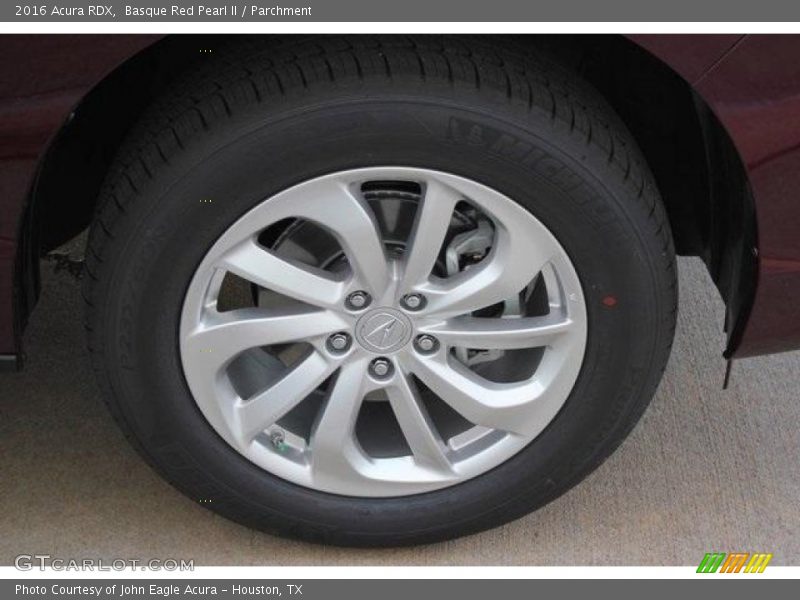 Basque Red Pearl II / Parchment 2016 Acura RDX