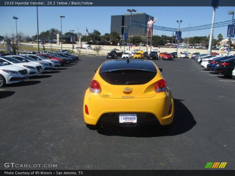 26.2 Yellow / Black/Yellow 2016 Hyundai Veloster