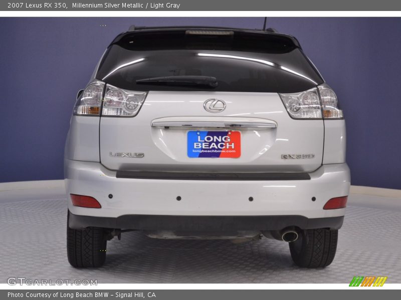 Millennium Silver Metallic / Light Gray 2007 Lexus RX 350