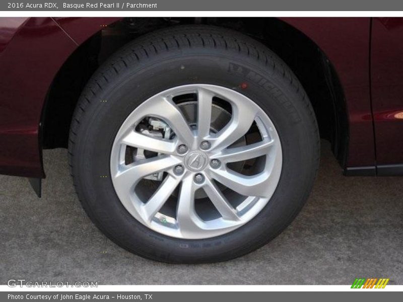 Basque Red Pearl II / Parchment 2016 Acura RDX