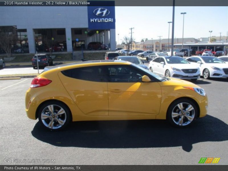 26.2 Yellow / Black/Yellow 2016 Hyundai Veloster