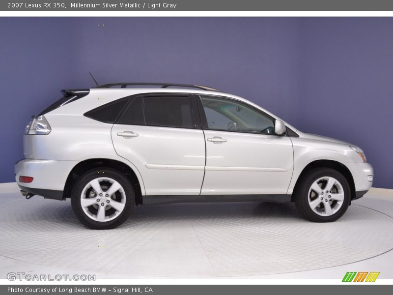 Millennium Silver Metallic / Light Gray 2007 Lexus RX 350