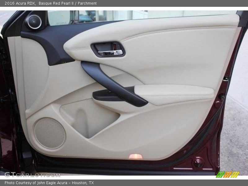Basque Red Pearl II / Parchment 2016 Acura RDX