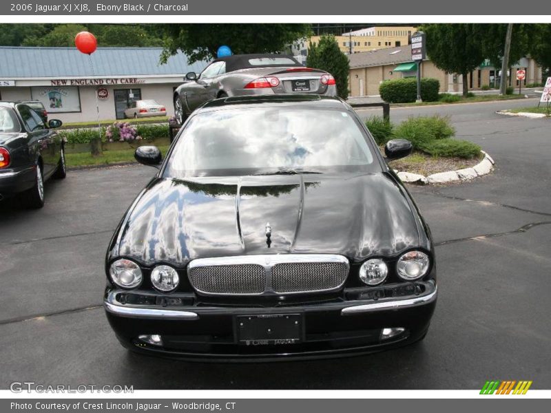 Ebony Black / Charcoal 2006 Jaguar XJ XJ8