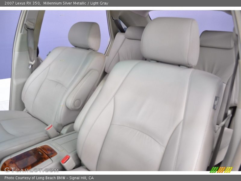 Millennium Silver Metallic / Light Gray 2007 Lexus RX 350