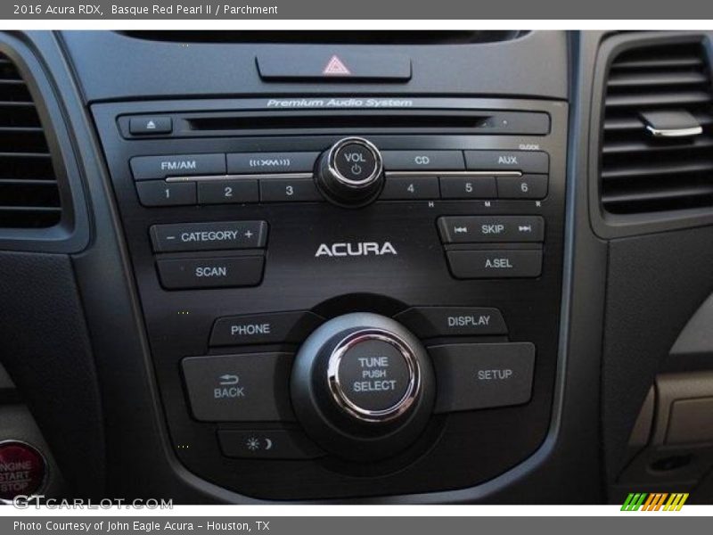 Basque Red Pearl II / Parchment 2016 Acura RDX