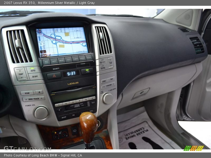 Millennium Silver Metallic / Light Gray 2007 Lexus RX 350
