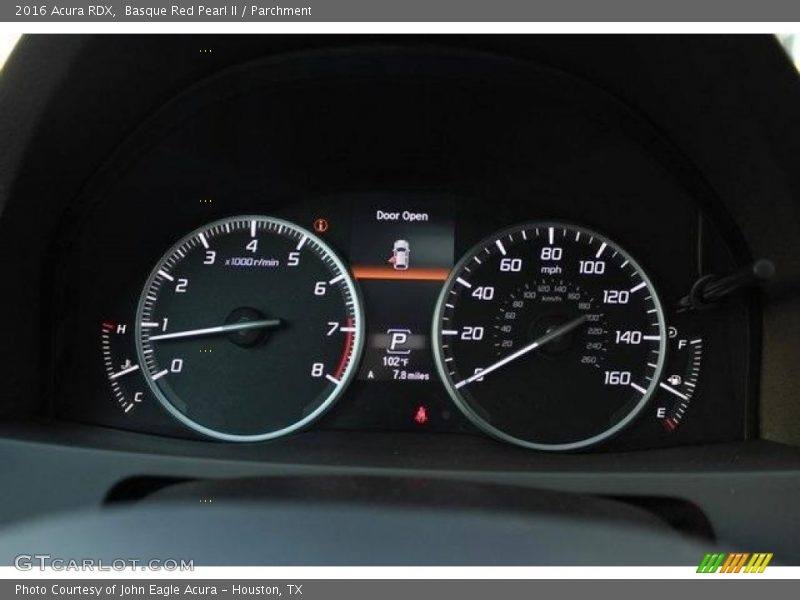 Basque Red Pearl II / Parchment 2016 Acura RDX