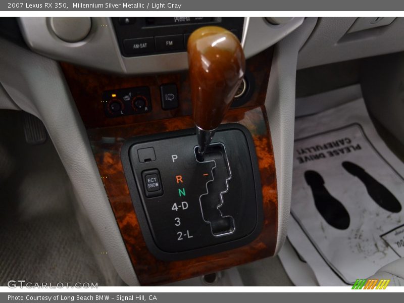 Millennium Silver Metallic / Light Gray 2007 Lexus RX 350