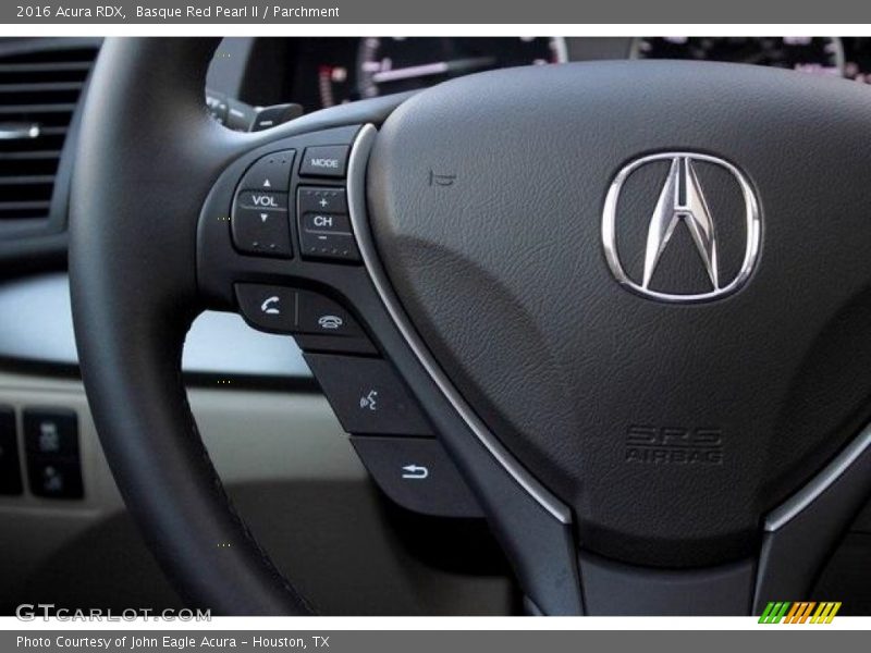 Basque Red Pearl II / Parchment 2016 Acura RDX