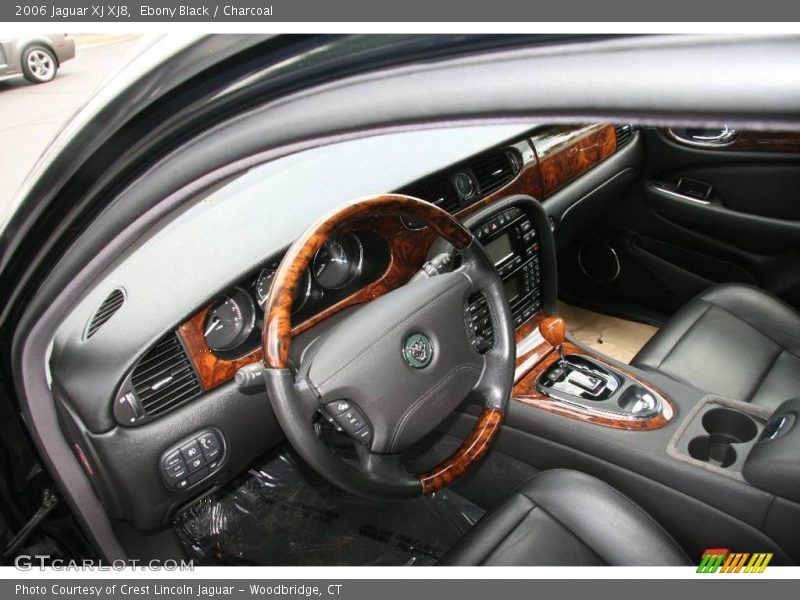 Ebony Black / Charcoal 2006 Jaguar XJ XJ8