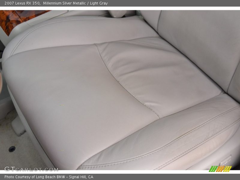 Millennium Silver Metallic / Light Gray 2007 Lexus RX 350