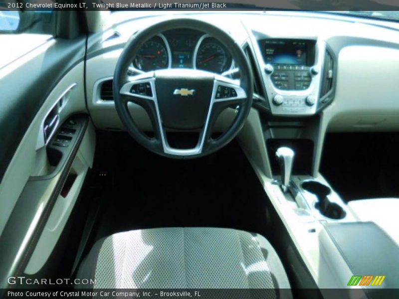 Twilight Blue Metallic / Light Titanium/Jet Black 2012 Chevrolet Equinox LT