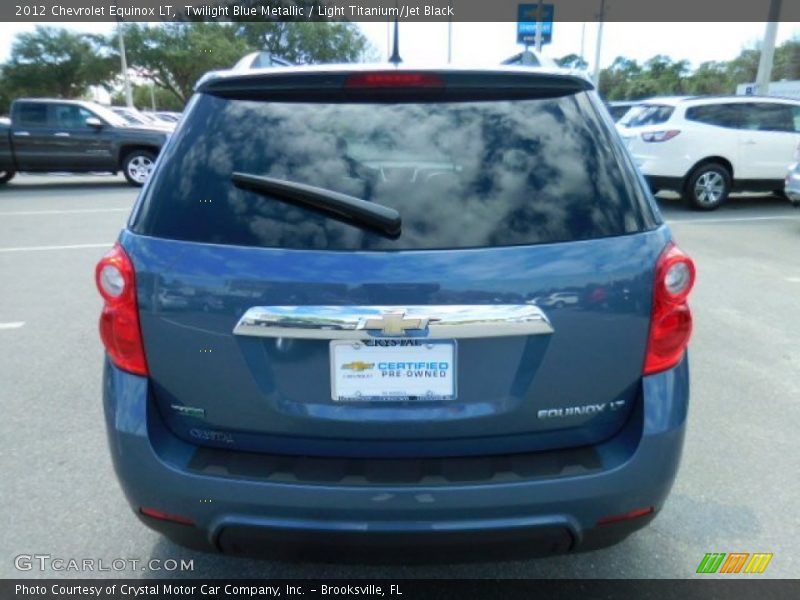 Twilight Blue Metallic / Light Titanium/Jet Black 2012 Chevrolet Equinox LT
