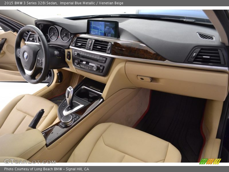 Imperial Blue Metallic / Venetian Beige 2015 BMW 3 Series 328i Sedan