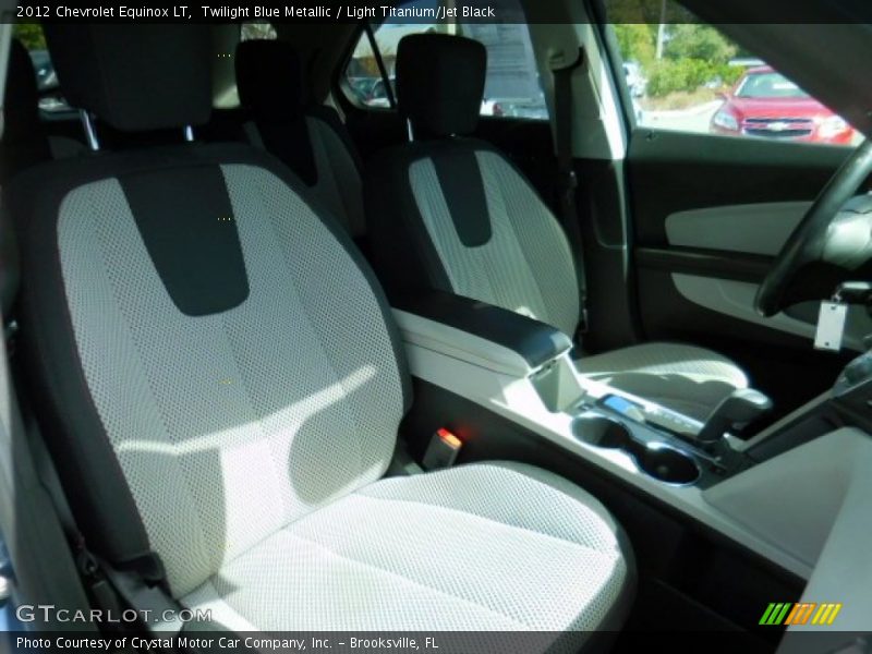 Twilight Blue Metallic / Light Titanium/Jet Black 2012 Chevrolet Equinox LT
