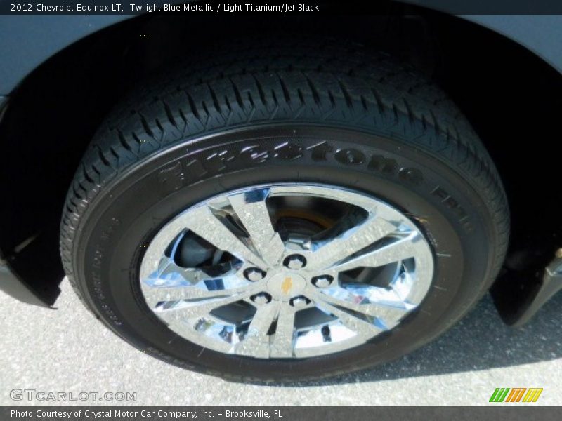 Twilight Blue Metallic / Light Titanium/Jet Black 2012 Chevrolet Equinox LT