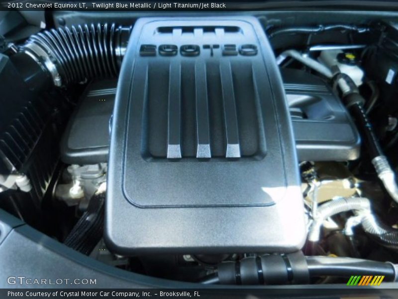 Twilight Blue Metallic / Light Titanium/Jet Black 2012 Chevrolet Equinox LT